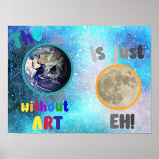 Die Erde ohne Kunst, Poster