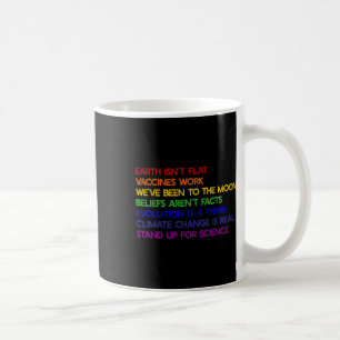 Die Erde steht nicht flach für Science Real Earth Kaffeetasse
