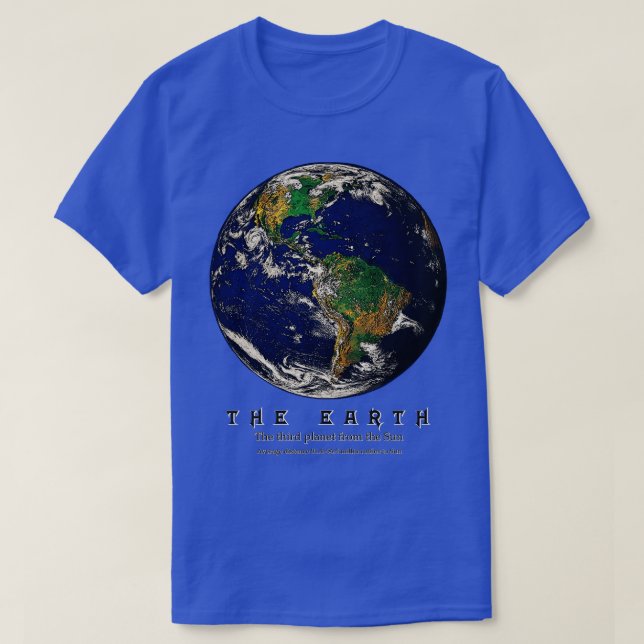 Die Erde T-Shirt (Design vorne)
