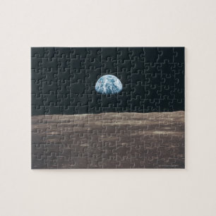 Die Erde vom Mond aus gesehen Puzzle