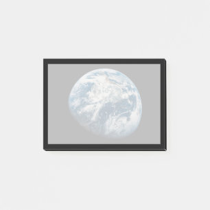 Die Erde wurde aus dem Aollo 8 Raumfahrzeug genomm Post-it Klebezettel