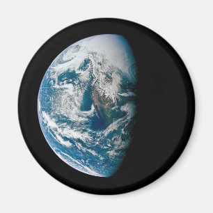 Die Erde wurde aus dem Apollo 13 Raumfahrzeug geno Magnet