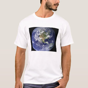 Die Erde zeigt die Western-Hemisphäre T-Shirt