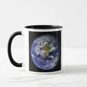 Die Erde zeigt die Western-Hemisphäre Tasse