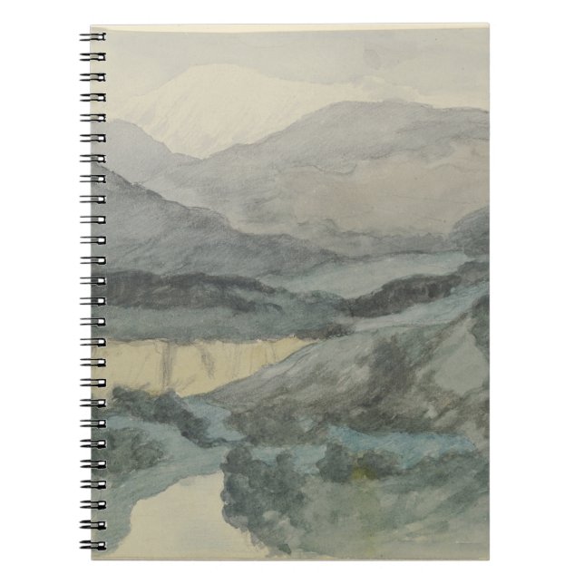 Die Erdpfeiler des Schalderer Bach Notizblock (Vorderseite)