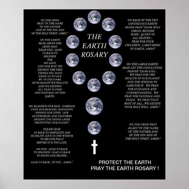 DIE ERDROSARY POSTER (Vorne)