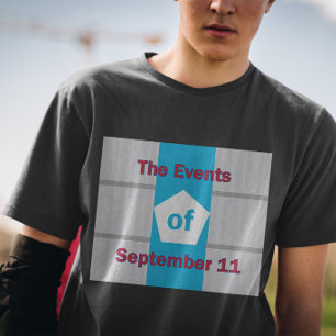 Die Ereignisse des 11. September Blog Cover T-Shirt