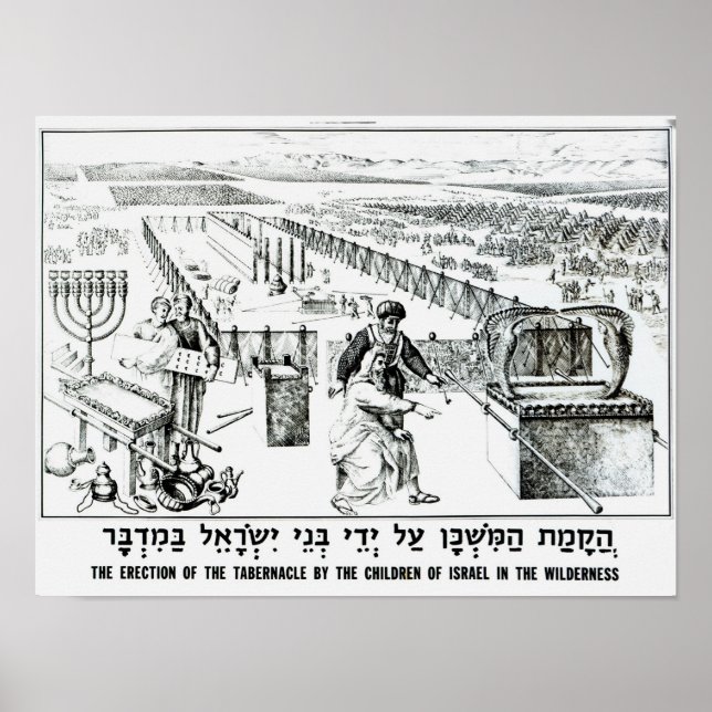 Die Erektion des Tabernacles Poster (Vorne)
