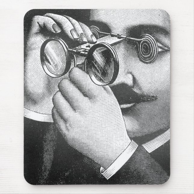 Die Erfinder-Mausunterlage Mousepad (Vorne)