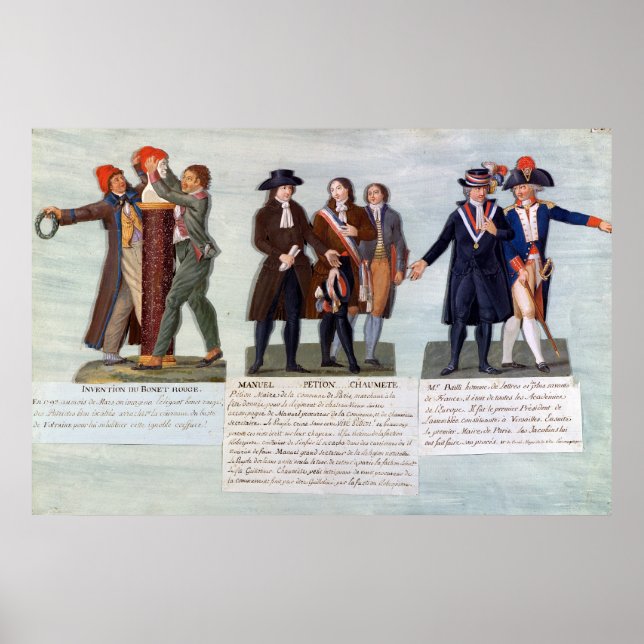 Die Erfindung des Red Hat, Manuel, Petion Poster (Vorne)