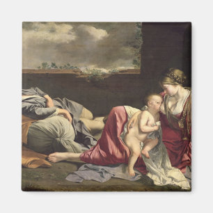 Die Erholung auf dem Flug in Ägypten, 1628 Magnet