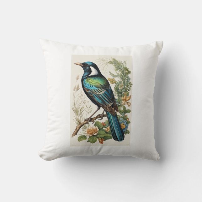 Die Erholung des Vogels Kissen (Vorderseite)