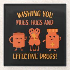 Die Erholung im Gesundheitswesen wird bald gut Glasuntersetzer