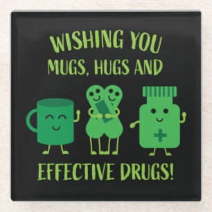 Die Erholung im Gesundheitswesen wird bald gut Glasuntersetzer