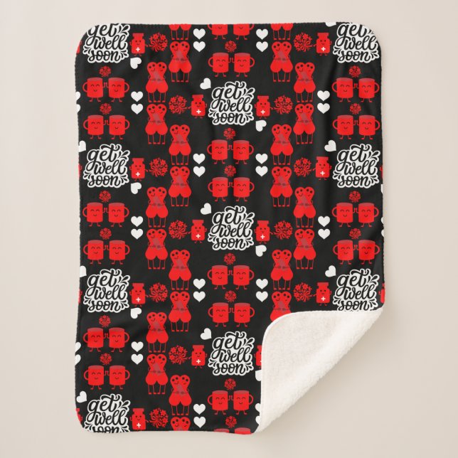 Die Erholung im Gesundheitswesen wird bald gut Sherpadecke (Vorderseite)