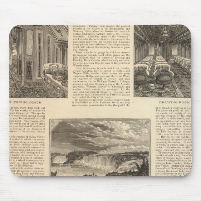 Die Erie-Bahn Mousepad (Vorne)