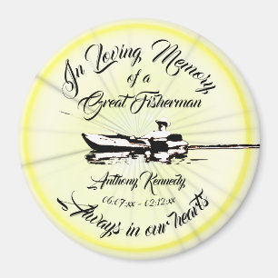 Die Erinnerung an einen großen Fischer Magnet