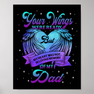 Die Erinnerung an meinen Vater an die Selbstmordve Poster