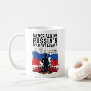 Die Erinnerung an Russlands militärisches Erbe Kaffeetasse