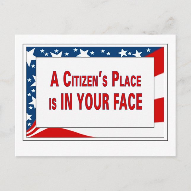 die Erinnerung, dass sie für uns Postkarten arbeit (Vorderseite)