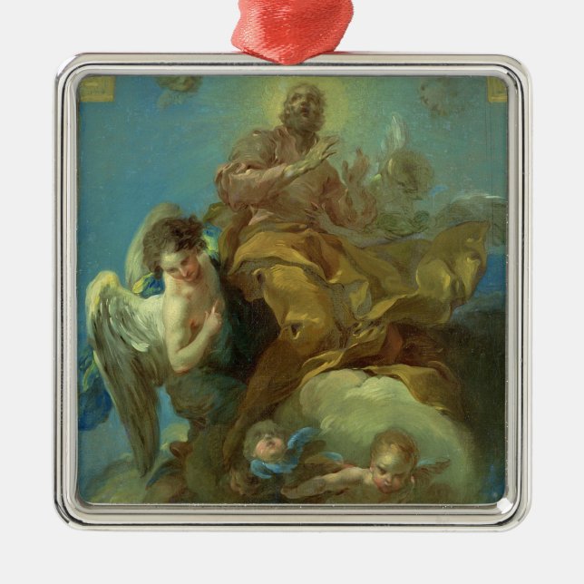 Die Erklärung von St. Isidor Silbernes Ornament (Vorne)