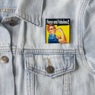 Die Ermächtigung der Frau ist faszinierend Button