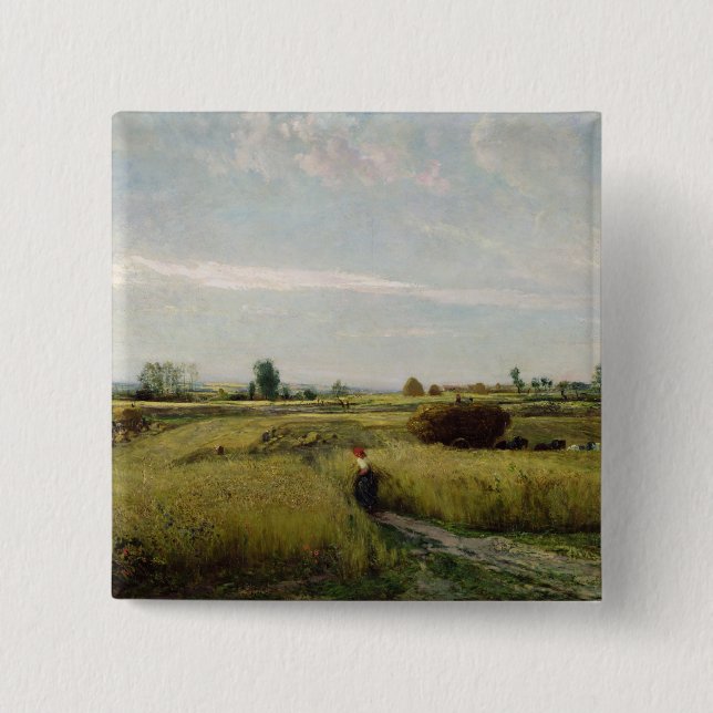 Die Ernte, 1851 Button (Vorderseite)