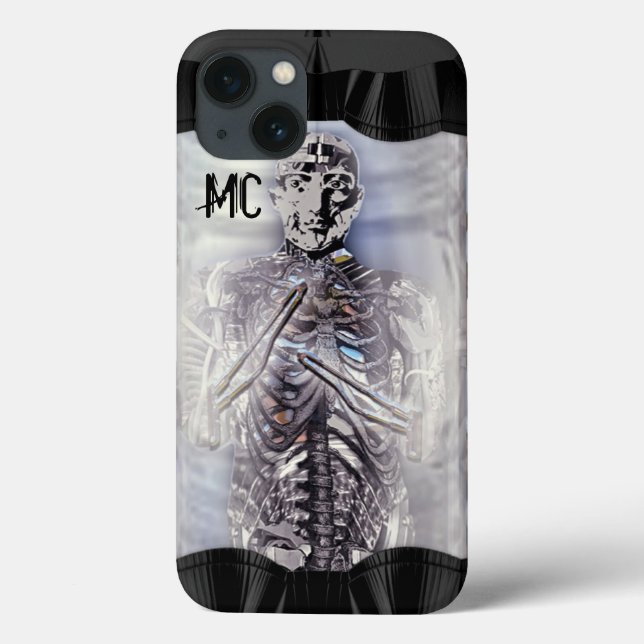 Die Ernte der CyborgX-Monogramm Case-Mate iPhone Hülle (Rückseite)