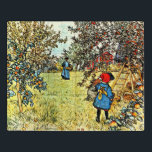 Die Ernte des Apfels Puzzle<br><div class="desc">Vintages Gemälde des schwedischen Künstlers Carl Larsson, The Apple Harvest.</div>