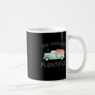 Die Ernte ist reichlich Christlicher Herbst Herbst Kaffeetasse