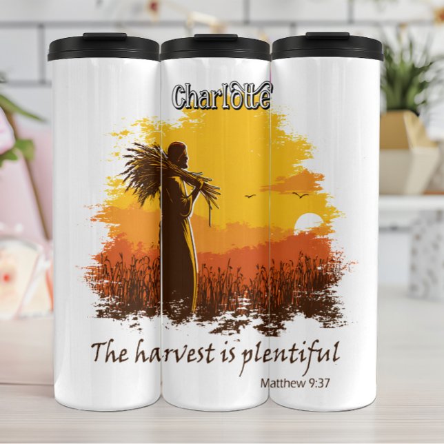 Die Ernte ist reichlich Thermosbecher (Von Creator hochgeladen)