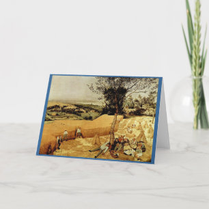 Die Erntemaschinen Pieter Bruegels (1565) Karte