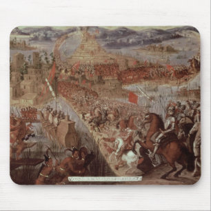 Die Eroberung von Tenochtitlan Mousepad