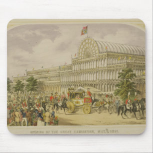 Die Eröffnung der großen Ausstellung, am 1. Mai Mousepad