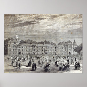 Die Eröffnung der Uni Keble in Oxford Poster