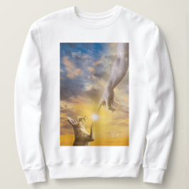 Die Erschaffung von Chihuahua - Gott erschuf Chihu Sweatshirt