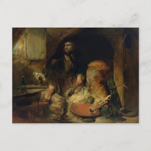 Die Ersparnisse, c.1838 Postkarte