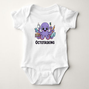Die erstaunliche Kreatur im Multitasking-Modus Baby Strampler