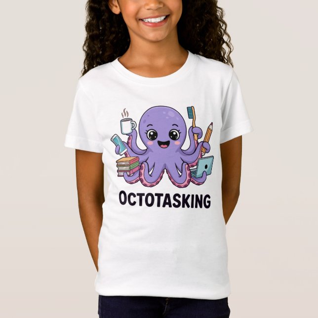Die erstaunliche Kreatur im Multitasking-Modus T-Shirt (Vorderseite)