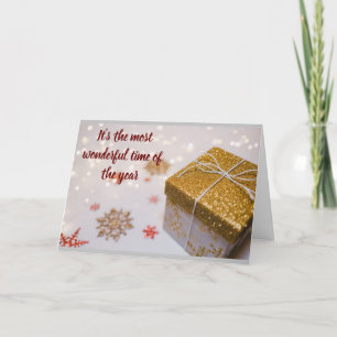 *Die erstaunlichste Zeit des Jahres*  Feiertagskarte