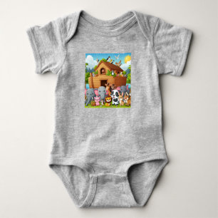 Die erste Arche des Babys Baby Strampler