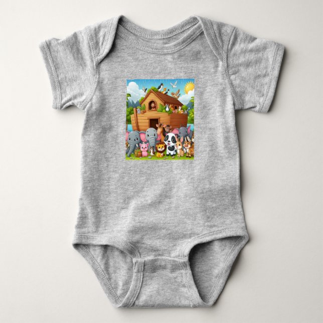 Die erste Arche des Babys Baby Strampler (Vorderseite)