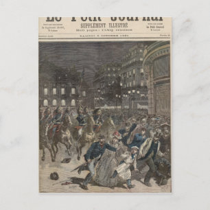 Die erste Aufführung von Lohengrin Postkarte