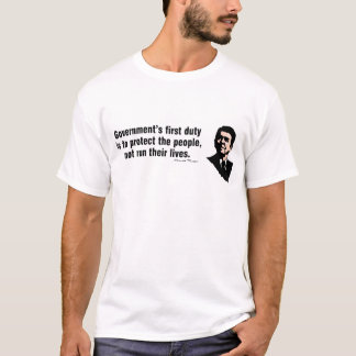 Die erste Aufgabe der Regierung T-Shirt