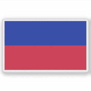 Die erste Flagge der Republik Haiti (1804) Aufkleber
