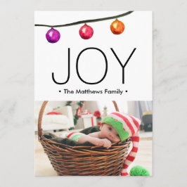 Die erste Geburtstagskündigung des Babys 2021 Feiertagskarte