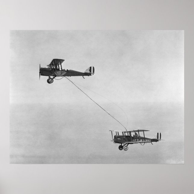 Die erste Luftbetankung - Foto Poster (Vorne)
