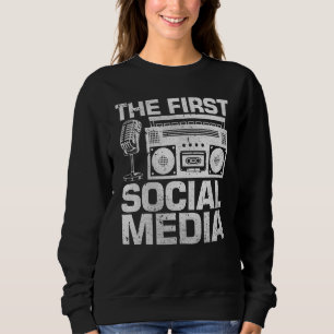 Die erste Radio Amateur Radio Opp der Social Media Sweatshirt
