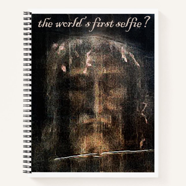 Die erste Selfie der Welt? Notizbuch (Vorderseite)