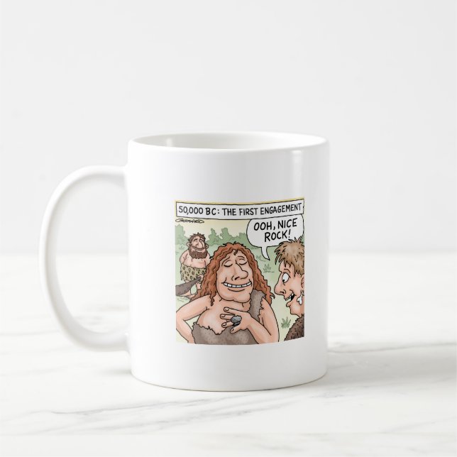 Die erste Verlobung Kaffeetasse (Links)